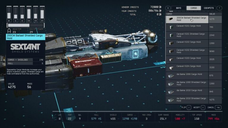 Starfield: Where To Find Shielded Cargo