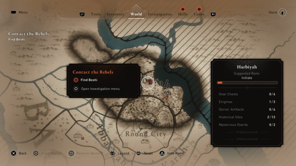 Assassin's Creed Mirage: Contact The Rebels