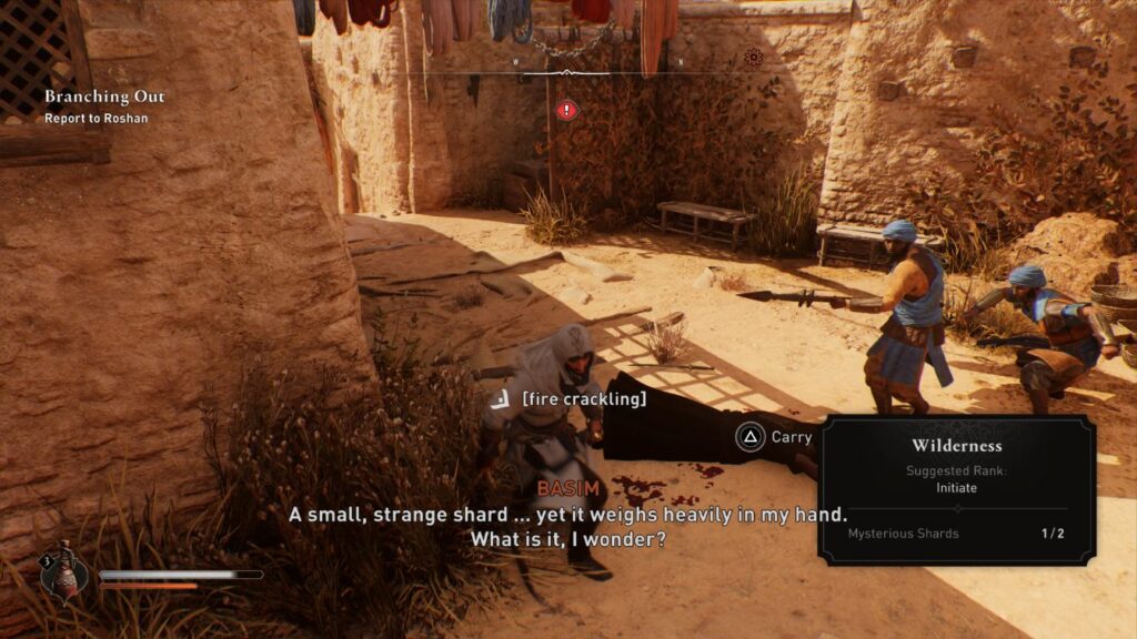 AC Mirage: Mysterious Shards Location In The Wilderness