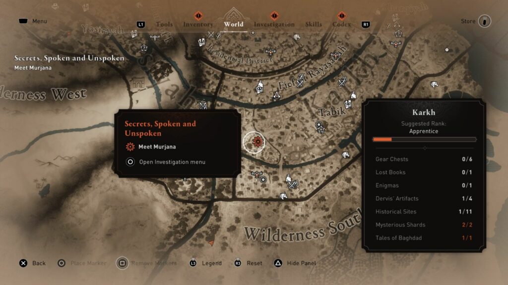 AC Mirage: Secrets, Spoken And Unspoken Walkthrough