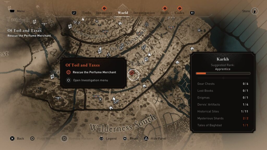 AC Mirage: Of Toil And Taxes Walkthrough & Guide