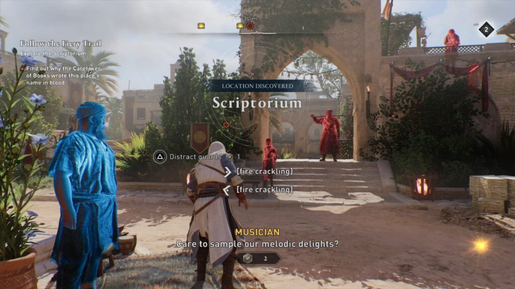 AC Mirage: Follow The Fiery Trail Guide