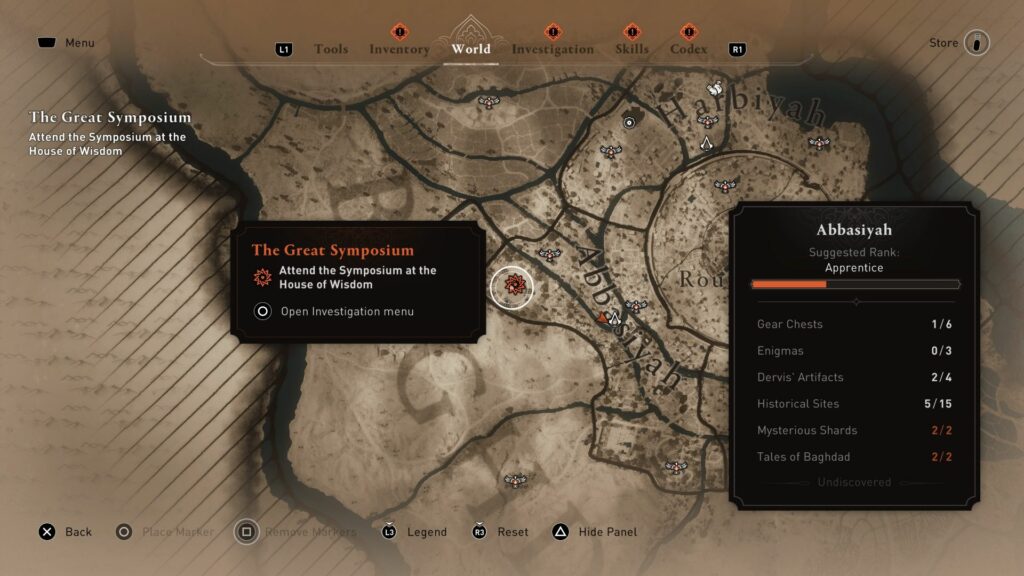 Assassin's Creed Mirage: The Great Symposium Walkthrough