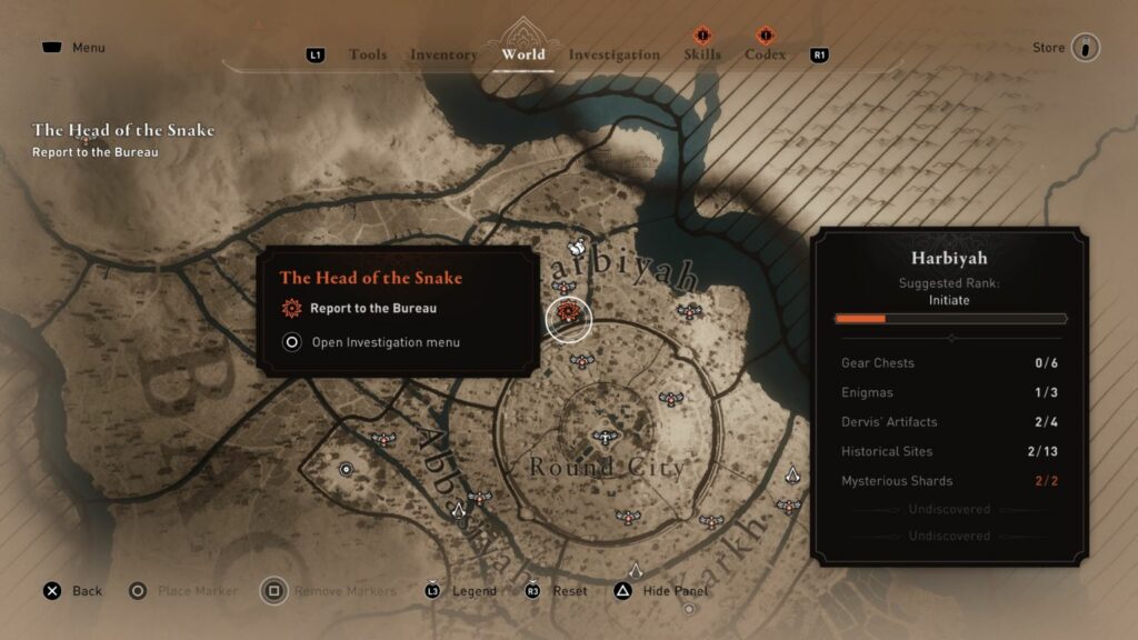 Assassin's Creed Mirage: The Head Of The Snake Walkthrough