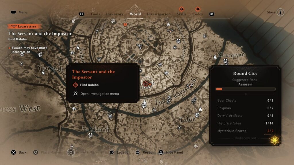 AC Mirage: The Servant And The Impostor Walkthrough