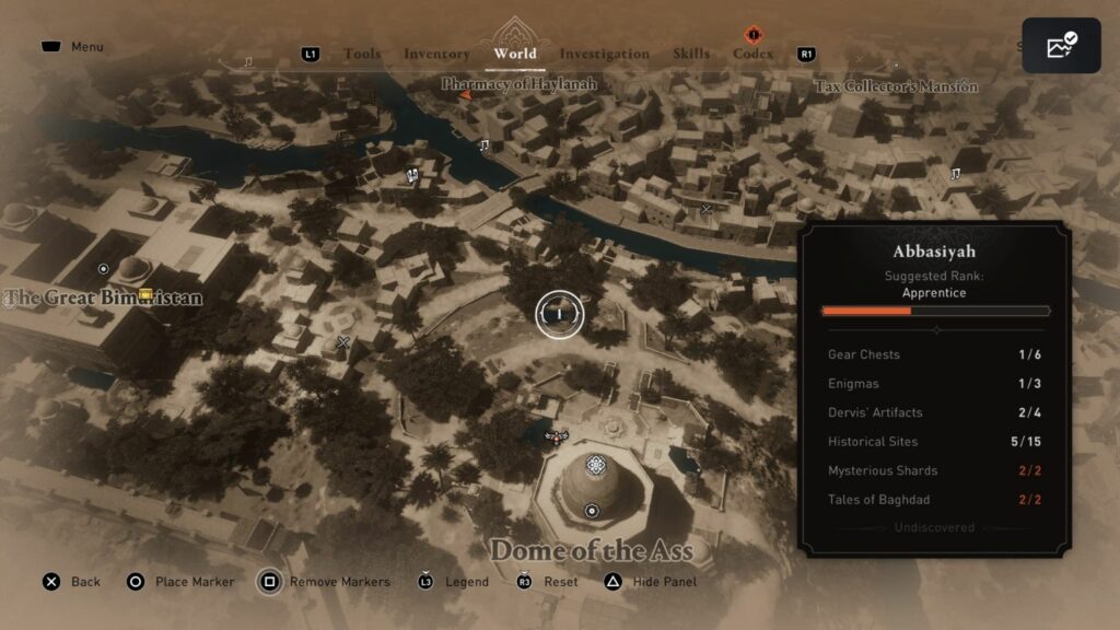 AC Mirage: Delight By The Dome Enigma - how to find it - Guide