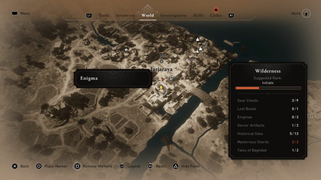 AC Mirage: Reap From The Ruins Enigma Location & Guide
