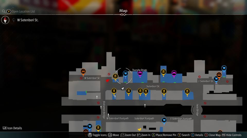 Like A Dragon Gaiden: staminan light location