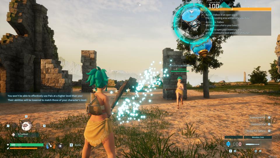 Palworld: How To Capture Lamballs