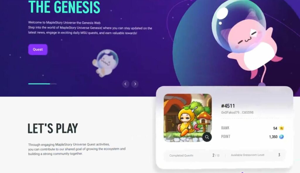 maplestory play to earn